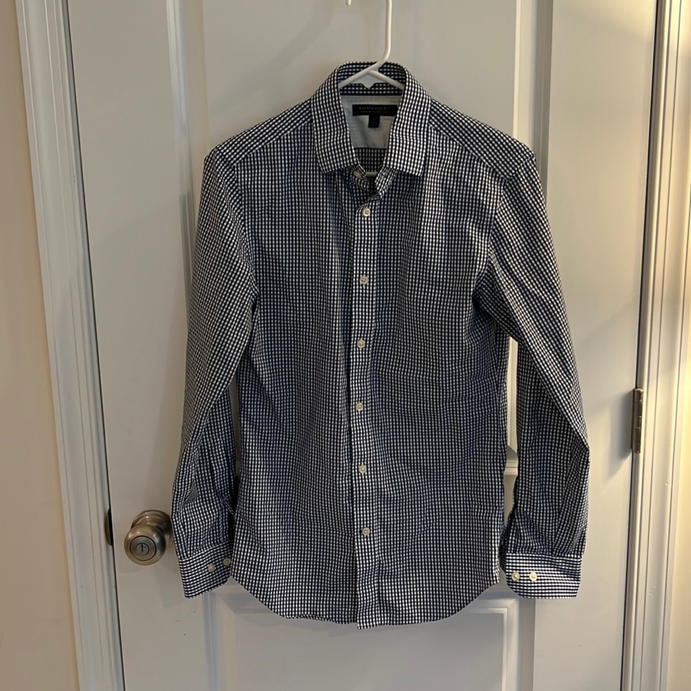 Banana Republic Non-Iron Tailored Slim Fit Button Down Shirt XS